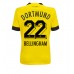 Billige Borussia Dortmund Jude Bellingham #22 Hjemmetrøye Dame 2022-23 Kortermet